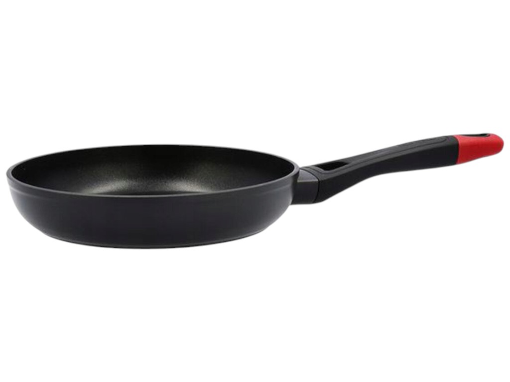 Сковорода Pyrex Optima, алюминий, антипригарное покрытие, 30см, цвет черный