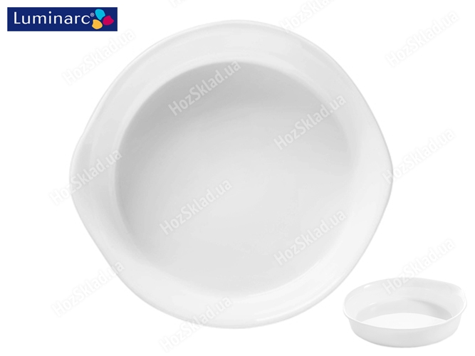 Форма для запекания Luminarc Smart Cuisine жаропрочная стеклокерамика, круглая D14см 34362
