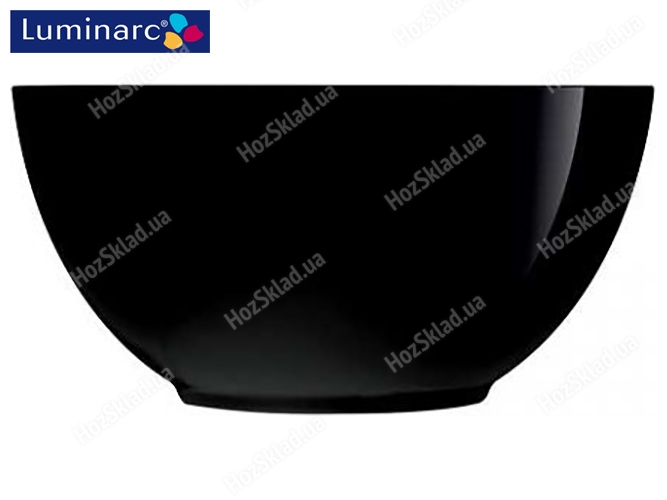 Салатник Luminarc Diwali Black D18см 14562