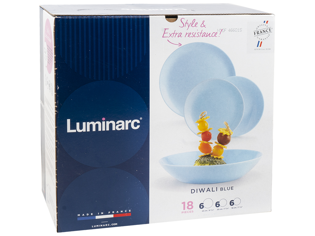 Сервиз Luminarc Luminarc Diwali Light Blue (цена за набор 18 предметов) 37059