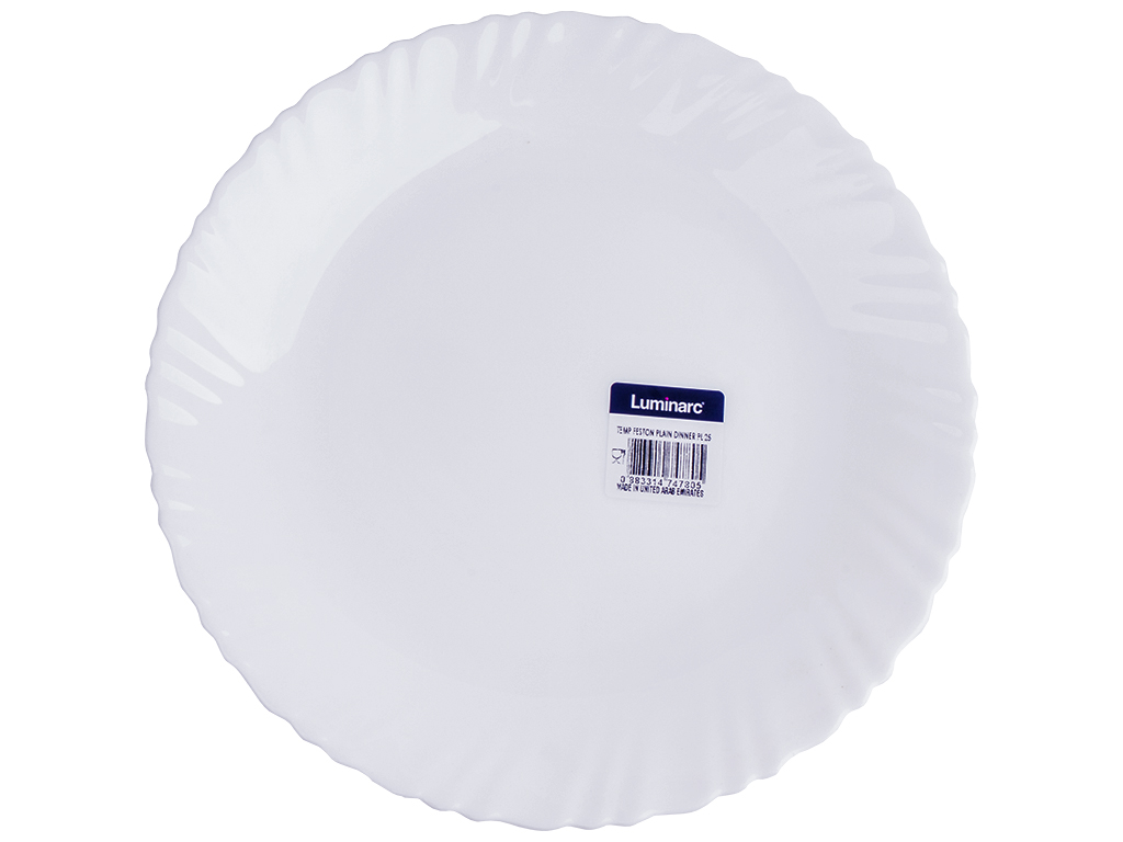 Обеденная тарелка Luminarc Arcopal Feston, 25см, 1шт, 883314747805
