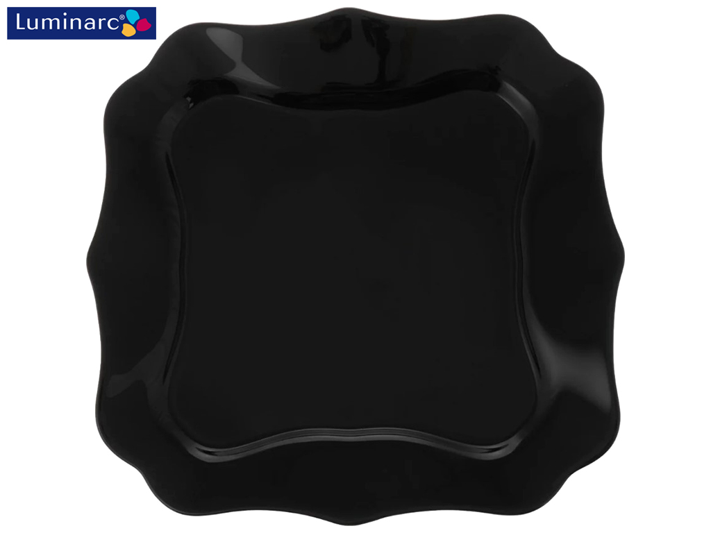 Тарілка десертна Luminarc Authentic Black, 20,5см, 1шт, 54384