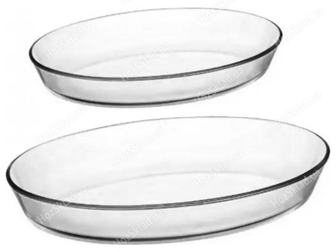 Набор блюд Luminarc Sabot, овальные, 1,5л+3,8л (цена за набор 2шт), 883314577785