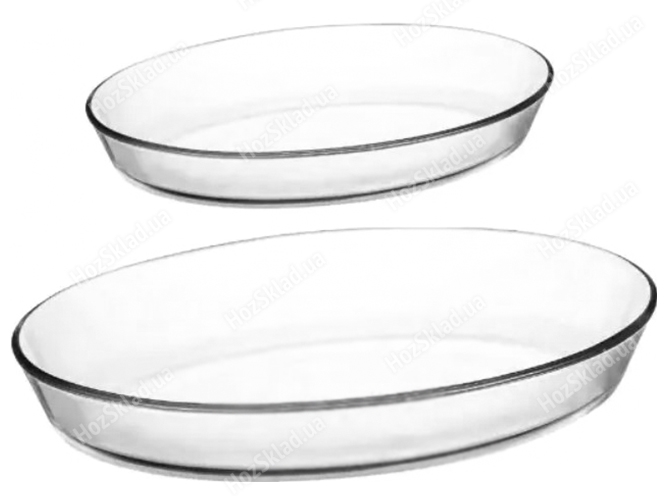 Набор блюд Luminarc Sabot, овальные, 1,5л+3,8л (цена за набор 2шт), 1088331457777