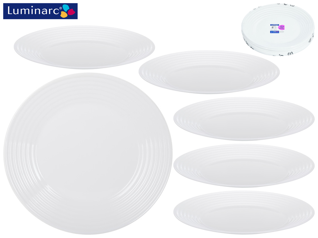 Тарелка обеденная Luminarc "Harena" D25см (цена за набор 6шт) 66608