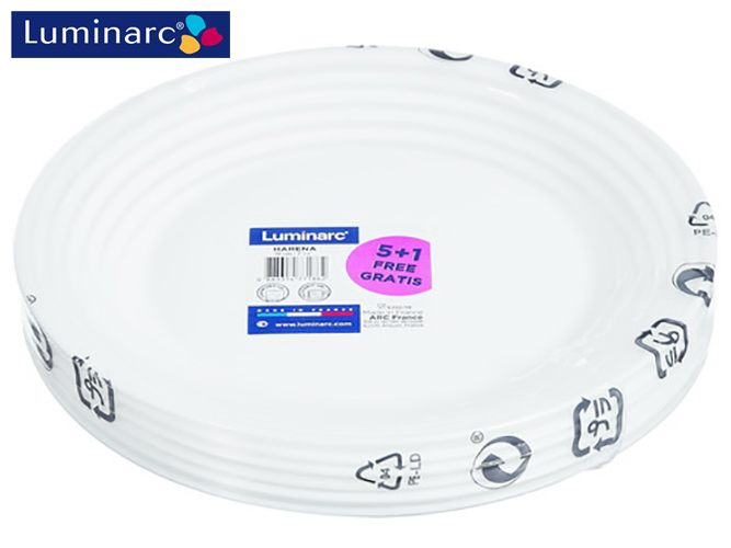 Тарелка десертная Luminarc "Harena" D19см (цена за набор 6шт) 71862