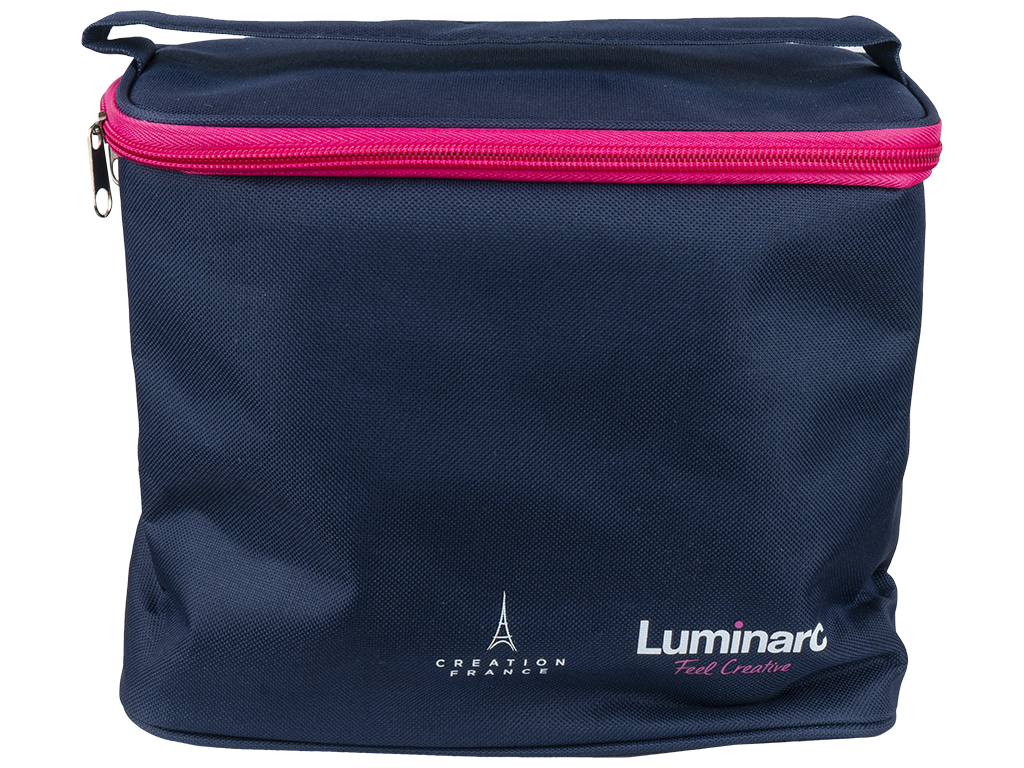 Набор контейнеров Luminarc Pure Box Active + сумка, синий (цена за набор 4 предмета) 88891