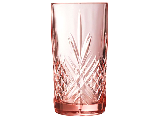 Набор стаканов Luminarc Salzburg Pink 380мл высокие (цена за набор 6шт) 38602 38606