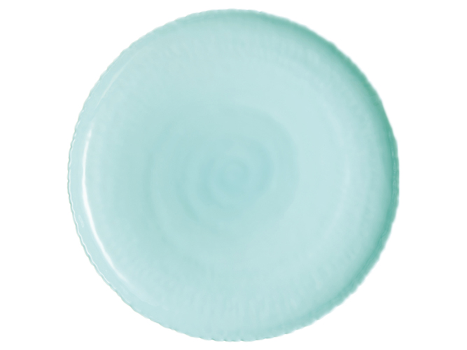 Сервиз столовый стеклокерамический Luminarc "Ammonite Turquoise&White" 19 предметов 09770