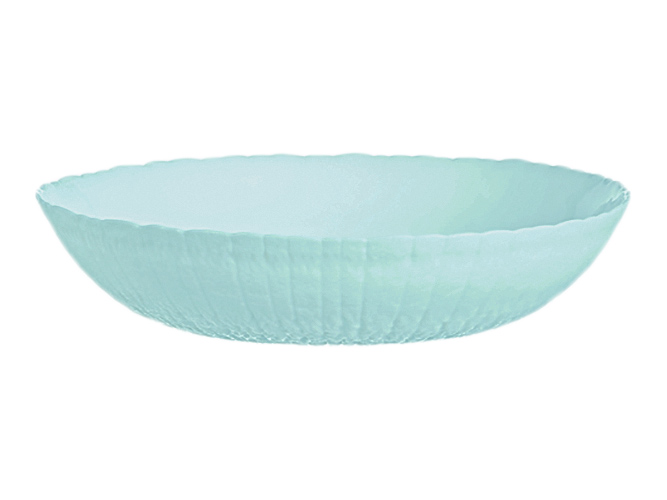 Сервиз столовый стеклокерамический Luminarc "Ammonite Turquoise&White" 19 предметов 09770