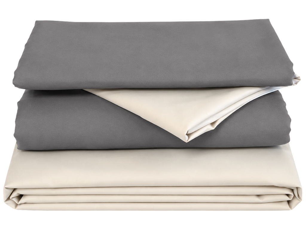 Комплект постільної білизни Soho, Beige, Dark gray, півтораспальний, 150х200 см, 4 предмети