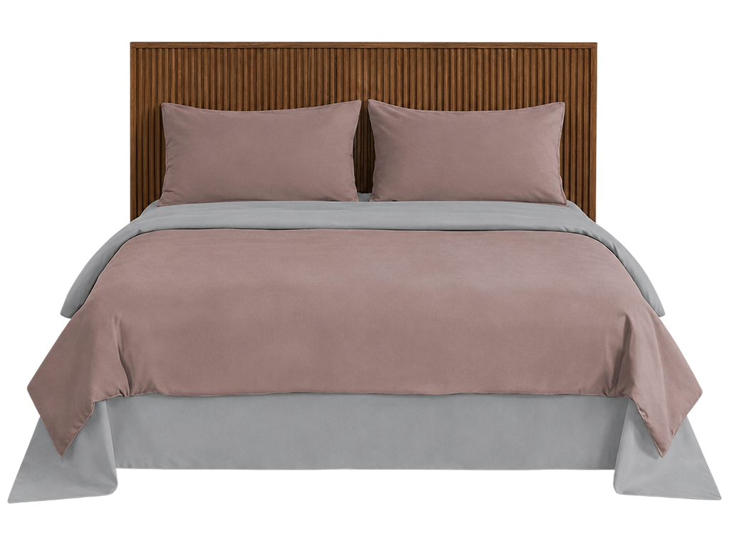Комплект постельного белья Soho, семейный, Rose, Light gray, 150х200 см, 5 предметов