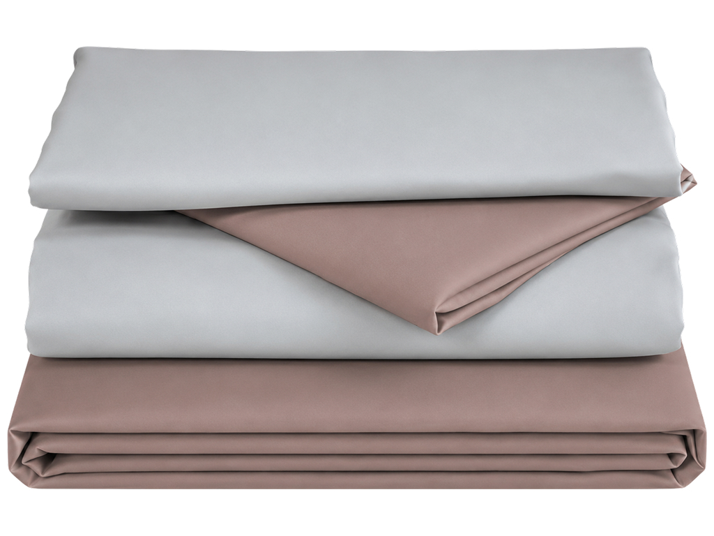 Комплект постільної білизни Soho, півтораспальний, Rose, Light gray, 150х200 см, 4 предмети