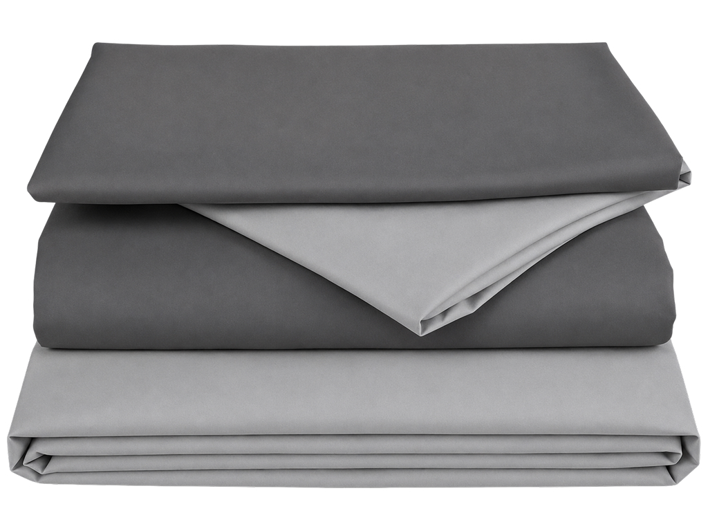 Комплект постельного белья Soho, семейный, Light gray, Dark gray, 150х200 см, 5 предметов