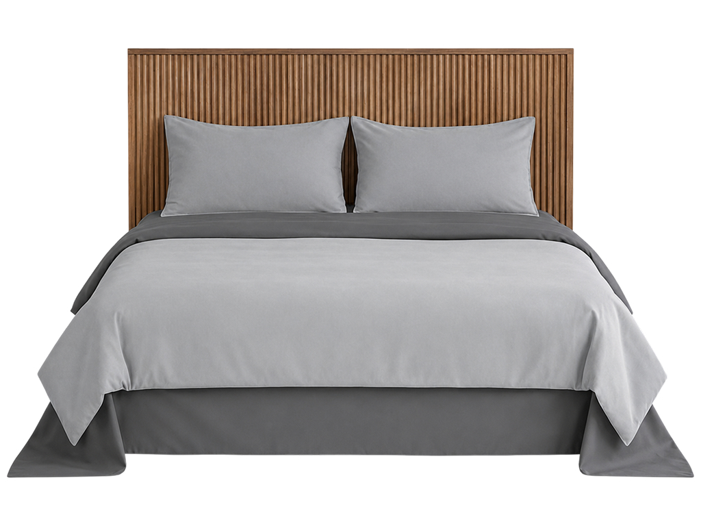 Комплект постельного белья Soho, полуторный, Light gray, Dark gray, 150х200 см, 4 предмета