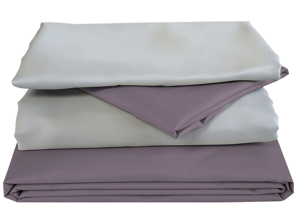 Комплект постельного белья Soho, Purple, Light gray, евро, 200х220 см, 4 предмета
