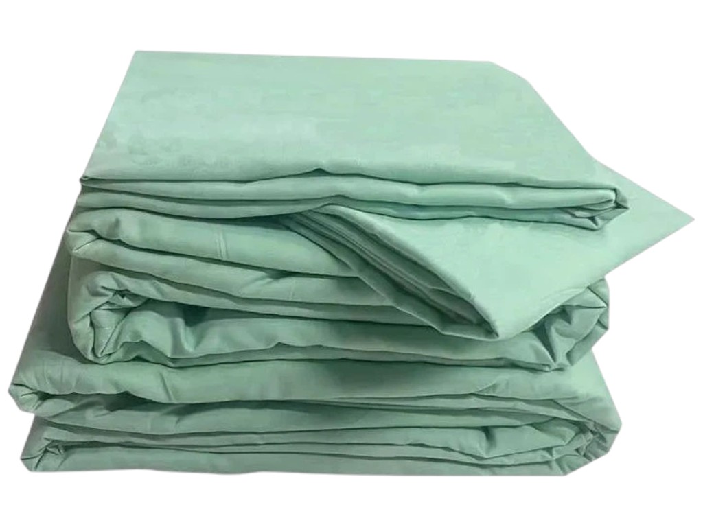 Комплект постельного белья Soho, семейный, 150×200см, 200×220см, 50×70см, полиэстер, цвет зелёный