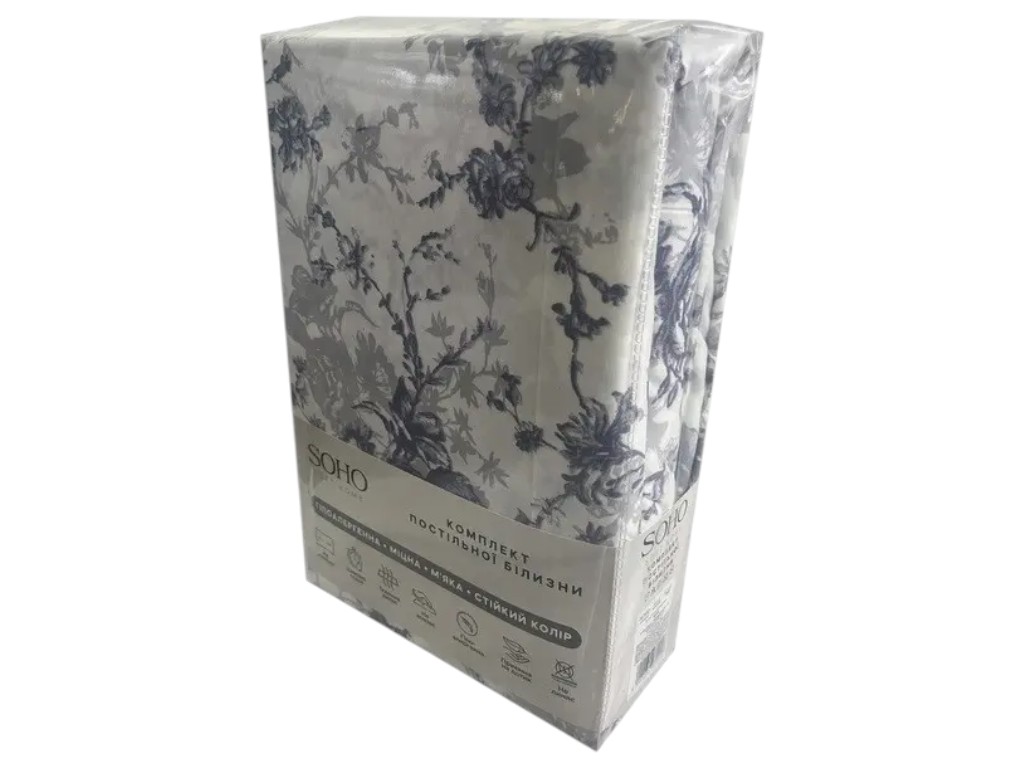 Комплект постельного белья SOHO, Roses, полиэстер, двуспальный 180×220 см