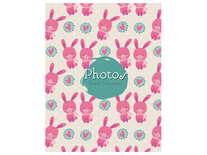 Фотоальбом UFO Baby hares, 10x15см, на 200 фотографій, 6900070619321