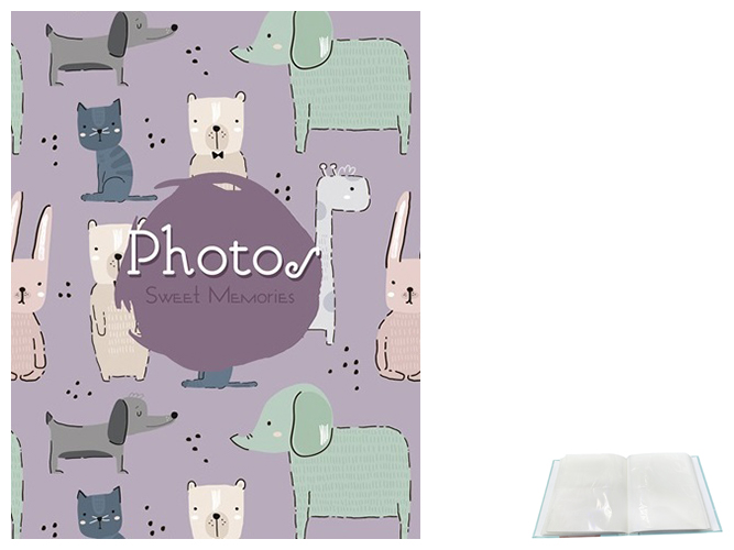 Фотоальбом UFO Little animals, 10x15см, на 200 фотографій, 6900070619369
