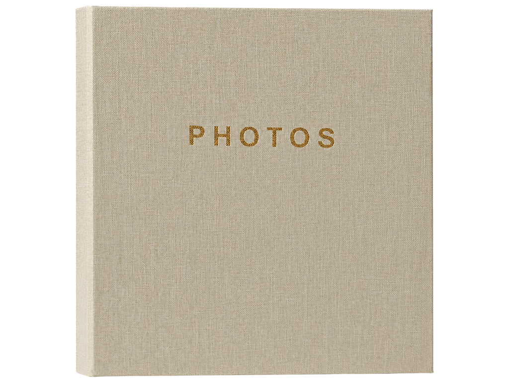 Фотоальбом Ufo Classic Beige, тканевая обложка, бежевый, 21x30 см,