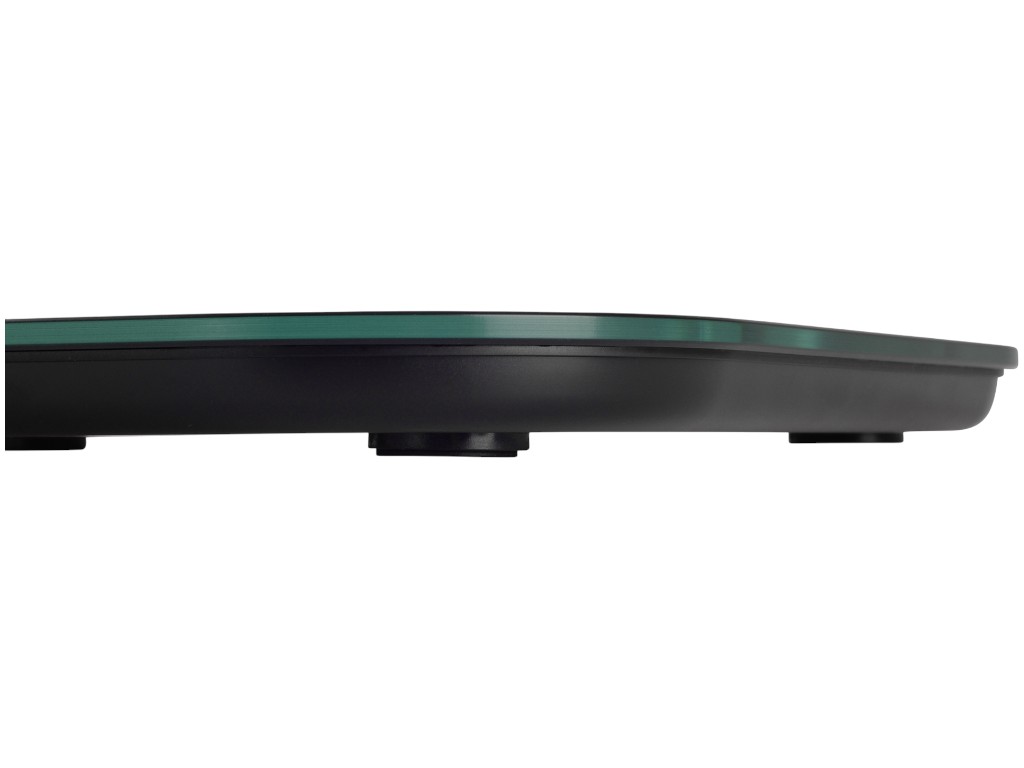 Весы напольные электронные Ergo PSB 490, до 150 кг, Bluetooth, 3×AAA, стекло, 28×28см, цвет черный
