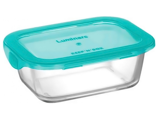 Набор контейнеров Luminarc Keep'N прямоугольных с крышкой, 820мл (цена за набор 2шт) 26623