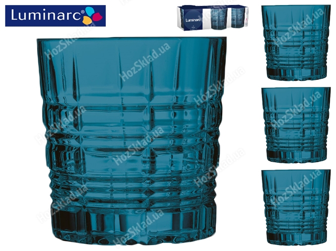 Набор стаканов Luminarc Dallas London Topaz 300мл низкие (цена за набор 3шт) 41831