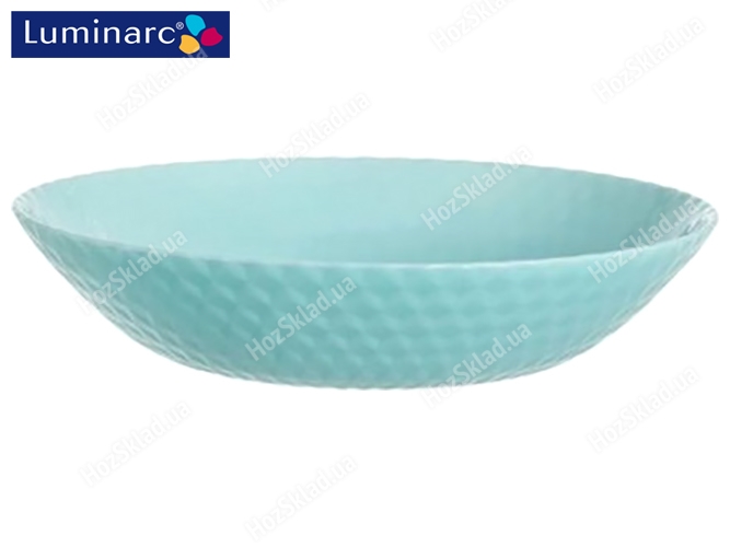 Тарелка суповая Luminarc Pampille Light Turquoise, 20см, 58693