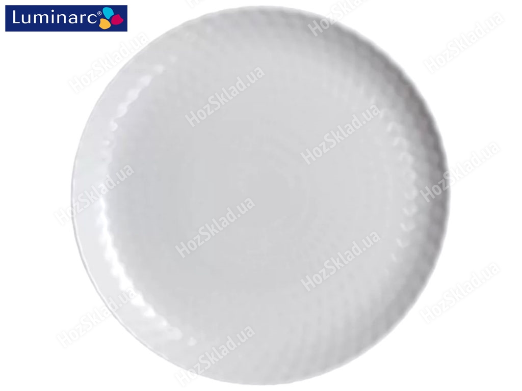 Тарелка обеденная Luminarc Pampille white, 25см, 58730