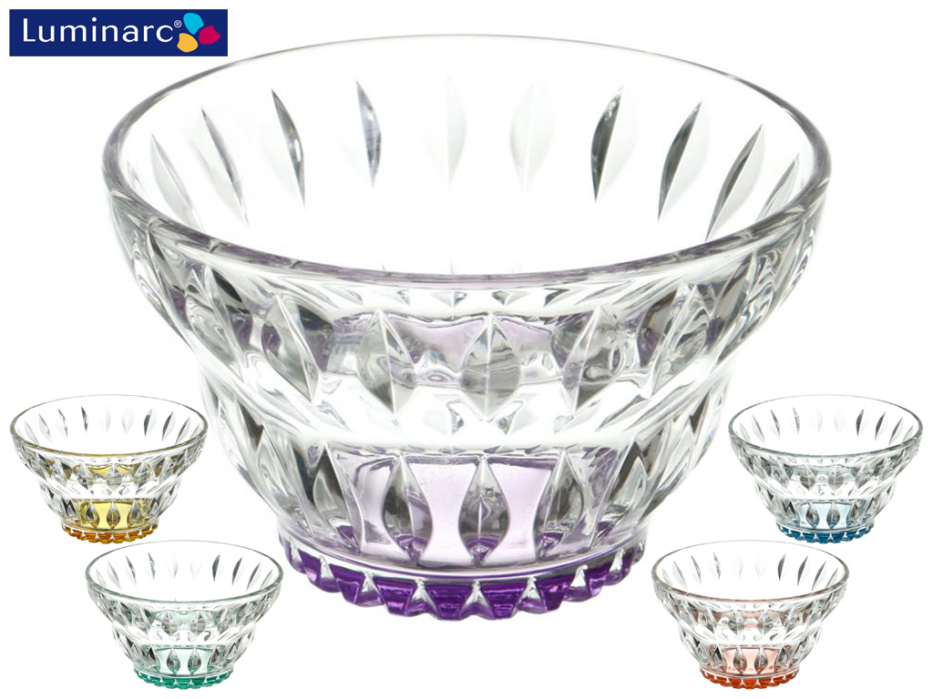 Креманка Luminarc Iced Vintage цветное дно, лак микс 350мл 43705