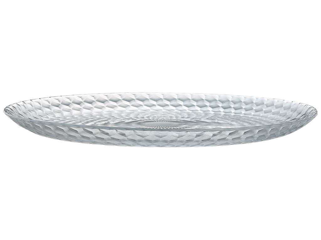 Тарелка обеденная Luminarc Pampille Clear, 24см, 0883314858549