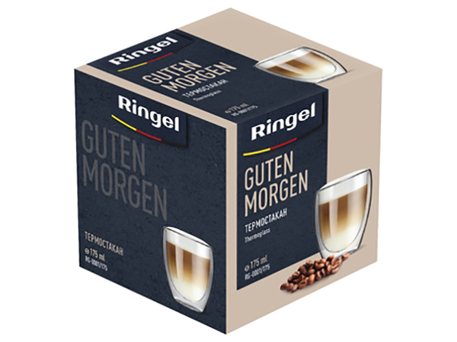Склянка з подвійною стінкою Ringel Guten Morgen, 175мл, 6900065674724