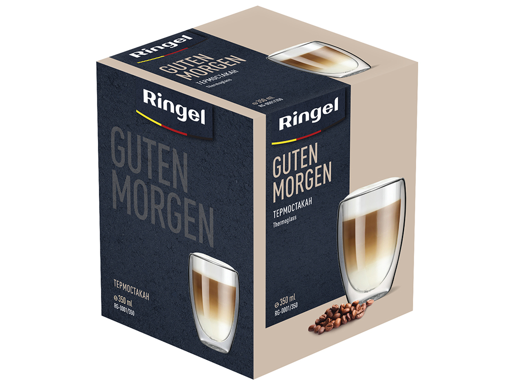 Склянка Ringel Guten Morgen подвійна стінка, 350мл, 6900065674748