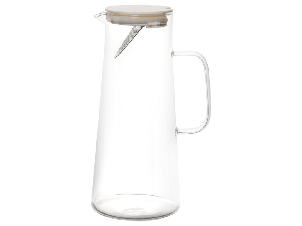 Кувшин Ringel, Grey Line, боросиликатное стекло, объем 1,35 л 6900070671534