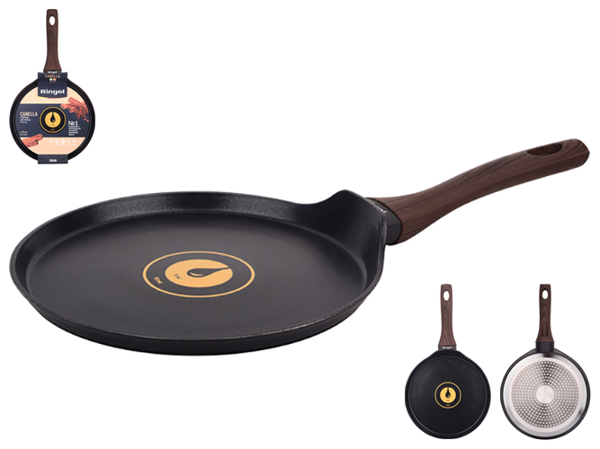 Сковорода для блинов Ringel Canella, без крышки, 25см, 6902909892882