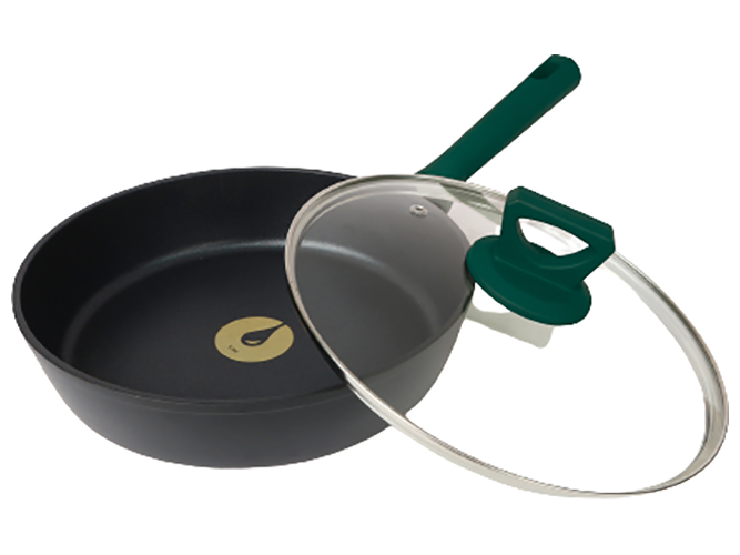 Сковорода глубокая Ringel Herbal, 22см, с крышкой, 6900068068421