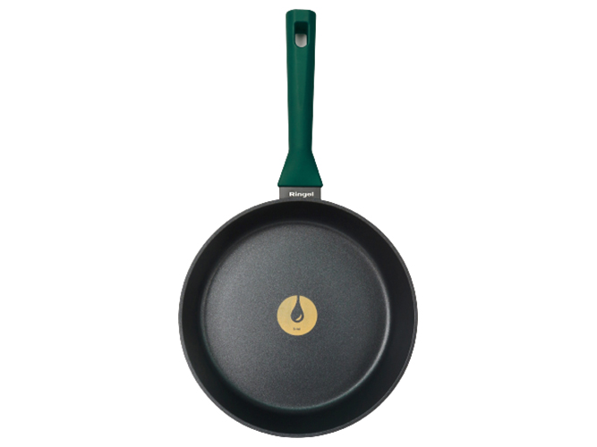 Сковорода глубокая Ringel Herbal, 26см, с крышкой, 6900068068445