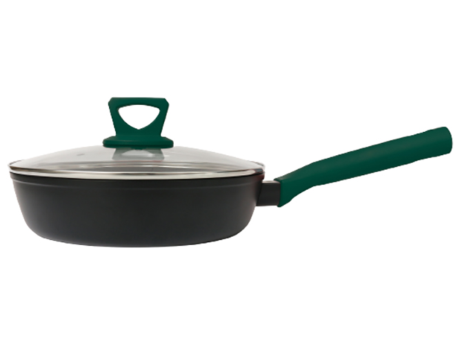 Сковорода глубокая Ringel Herbal, 26см, с крышкой, 6900068068445