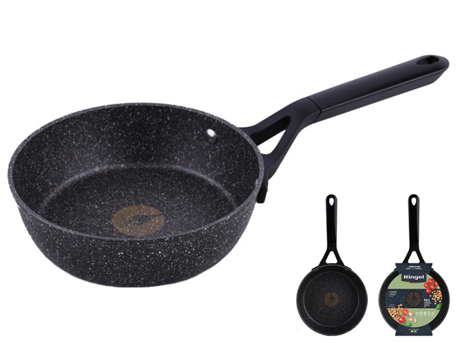 Сковорода глубокая Ringel Curry, 20см, без крышки, 6900068153479