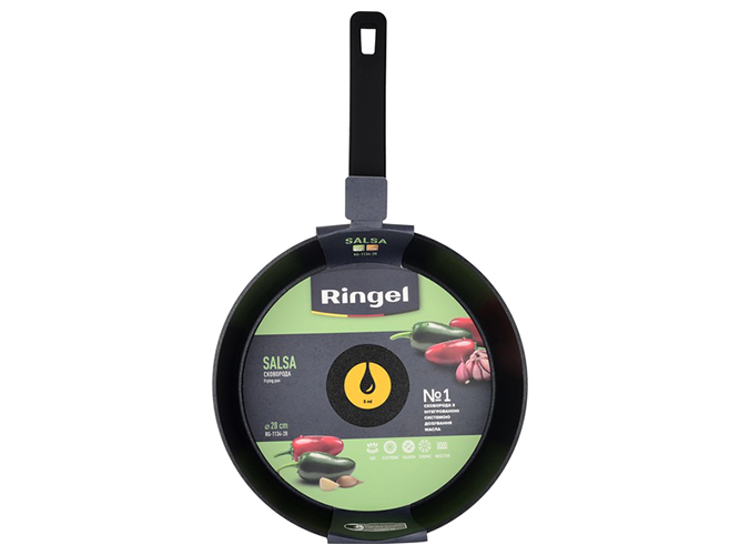 Сковорода глибока Ringel Salsa, 24см, без кришки, 6900065296278