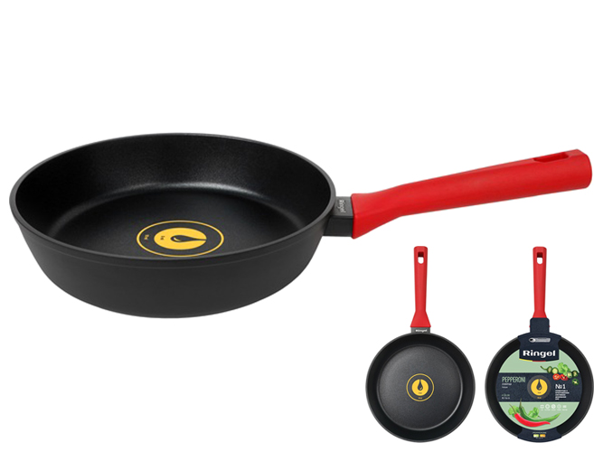Сковорода глубокая Ringel Pepperoni, 28см, без крышки, 6900068068414