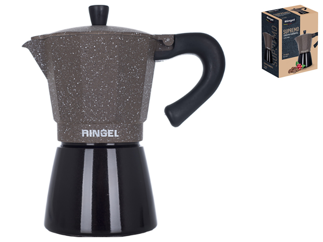 Кавоварка гейзерна Ringel Supremo, 6 порцій, 300мл, 6900064158997