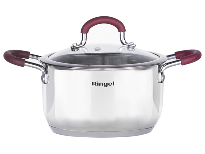 Кастрюля Ringel Ingrid, 20см, 3,2л, с крышкой, 6900064793716
