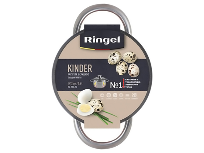 Каструля Ringel Kinder, 14см, 1л, з кришкою