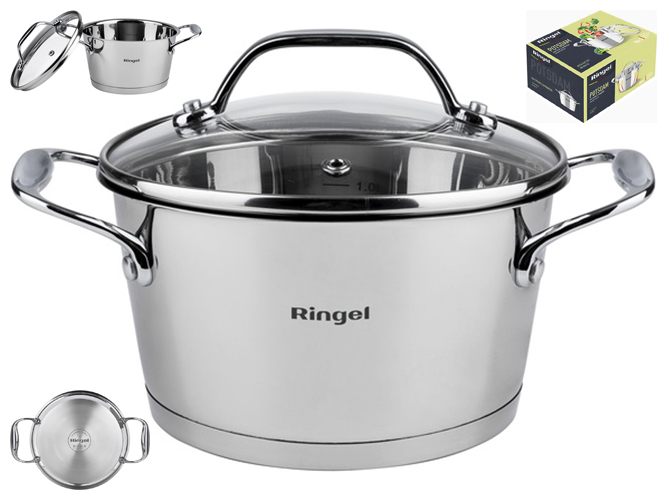 Кастрюля Ringel Potsdam, 16см, 1,5л, с крышкой, 6900064661664