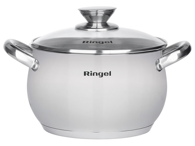 Кастрюля Ringel Riegel, 22см, 4,75л, с крышкой, 6900065357078