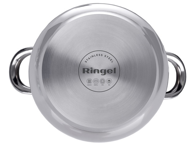 Кастрюля Ringel Riegel, 22см, 4,75л, с крышкой, 6900065357078