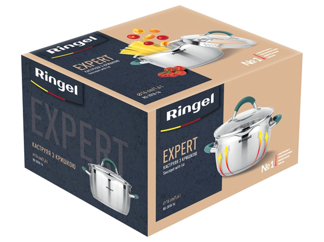 Кастрюля Ringel Expert, 16см, 1,6л, 6900067236890