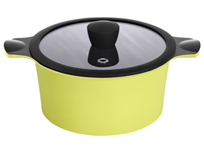 Каструля Ringel Zitrone, з кришкою, 20x9,5см, 2,5л, 6900069372428